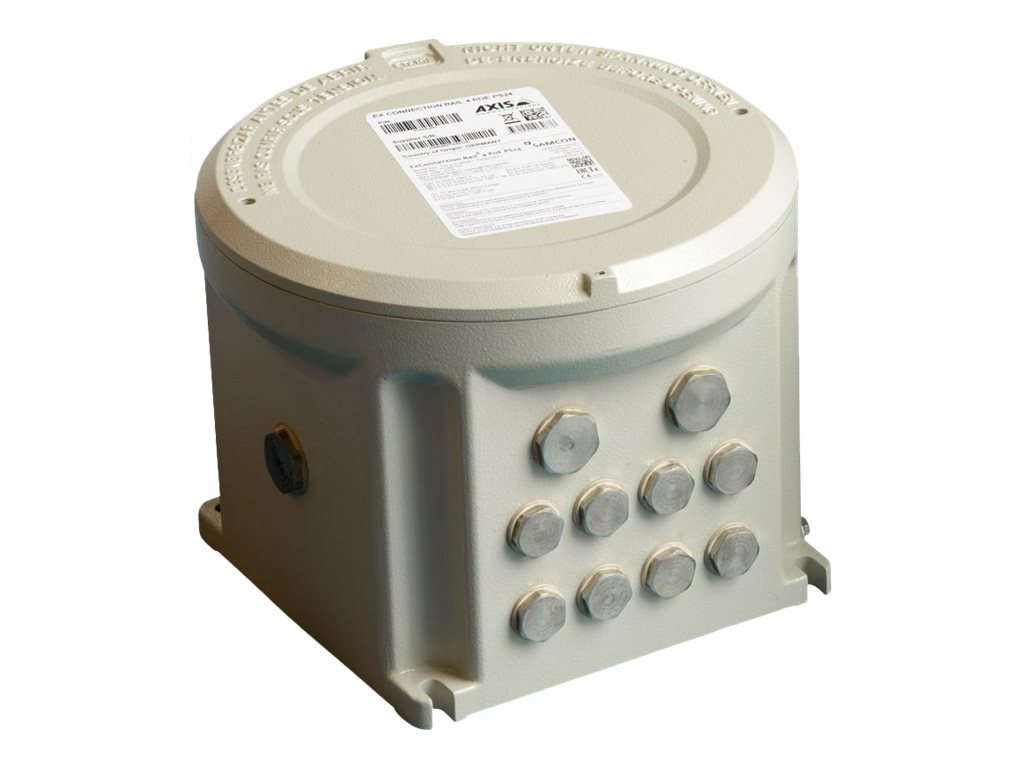 Axis Ex Connection Rail 4-port PoE - Switch - 4 x 10/100 (PoE+)