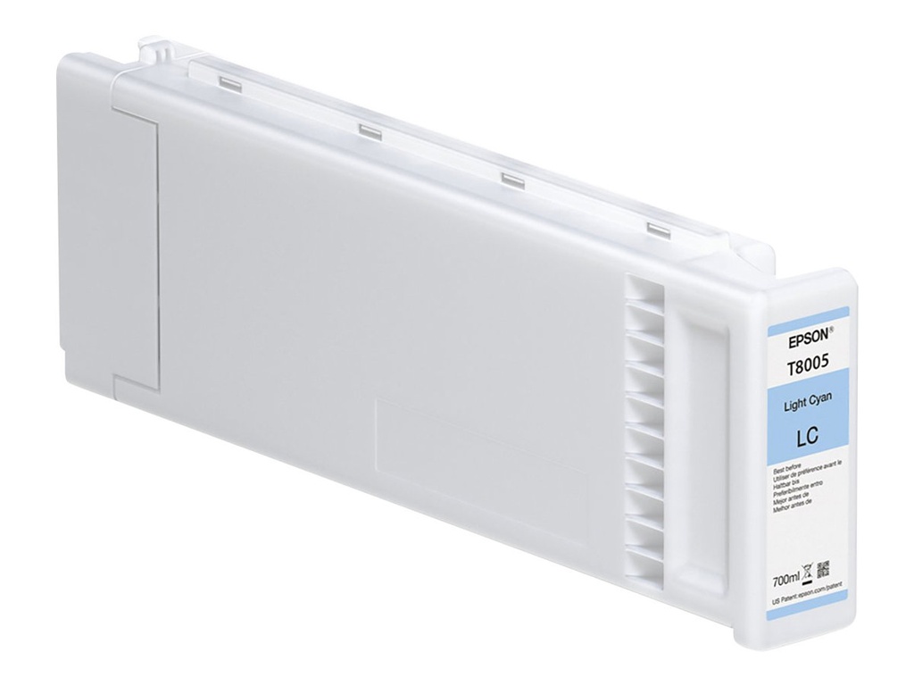 Epson T8005 - 700 ml - hell Cyan - original