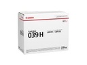 Canon 039 H - Mit hoher Kapazität - Schwarz