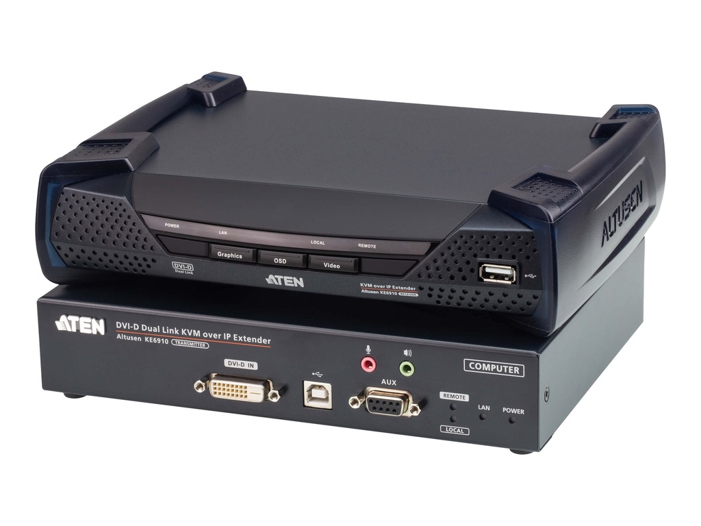 ATEN ALTUSEN KE6910 2K DVI-D Dual Link KVM over IP