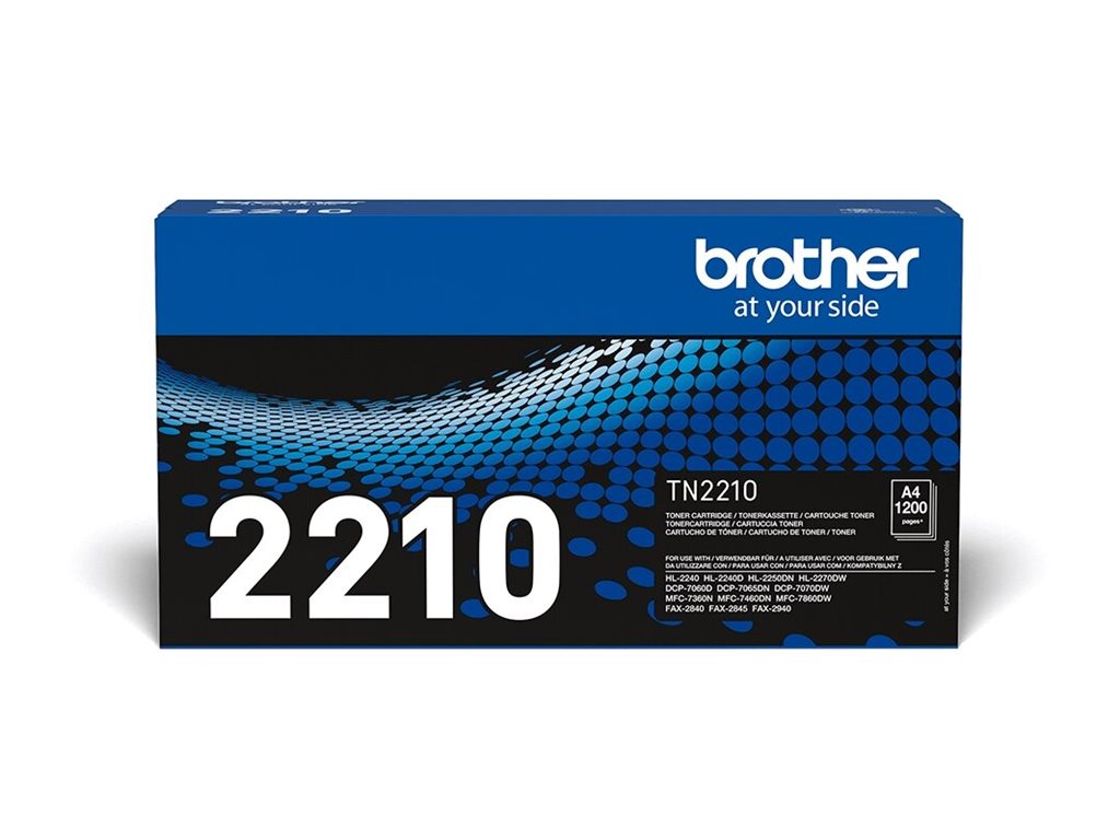 Brother TN2210 - Schwarz - original - Tonerpatrone