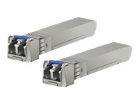 Ubiquiti U Fiber Single-Mode - SFP+-Transceiver-Modul - 10 GigE - LC Single-Modus - bis zu 10 km - 1310 nm (Packung mit 20)