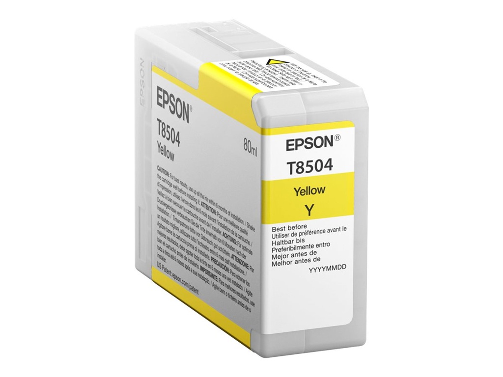 Epson T8504 - 80 ml - Gelb - original - Tintenpatrone