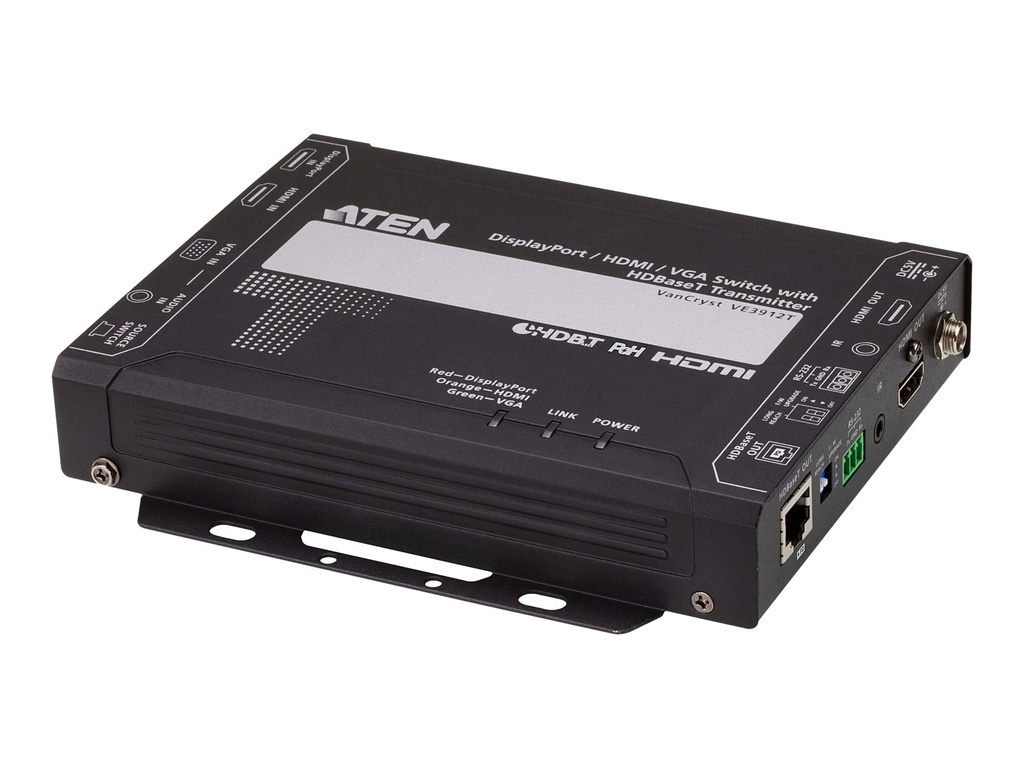 ATEN VE3912T - Video-, Audio-, Infrarot- und