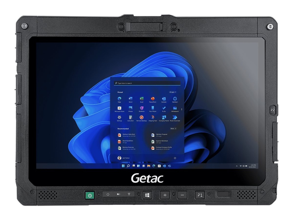 GETAC K120 G2-r - Robust - Tablet - mit Tastatur-Dock - Intel Core i7 1165G7 / 2.8 GHz - Win 11 Pro - Intel Iris Xe Grafik - 16 GB RAM - 512 GB SSD - 31.8 cm (12.5")
