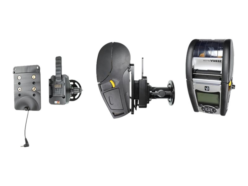 Brodit Druckerhalterung mit Ladegerät - Schwarz