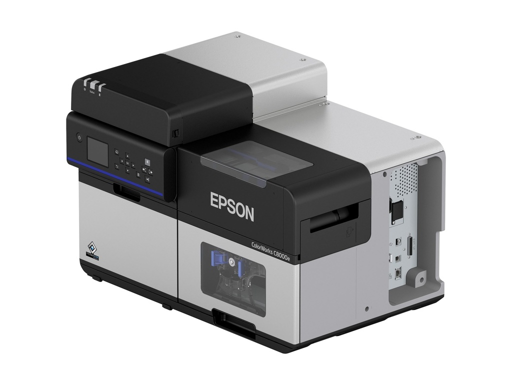 Epson ColorWorks C8000e (BK) - Etikettendrucker - Farbe - Tintenstrahl - Rolle (11,2 cm)