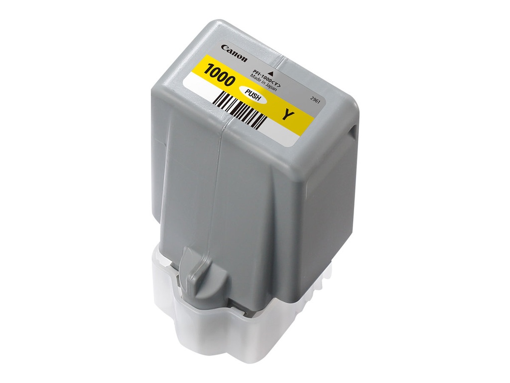 Canon PFI 1000 Y Gelb Tintenbehälter - Original - Tintenpatrone