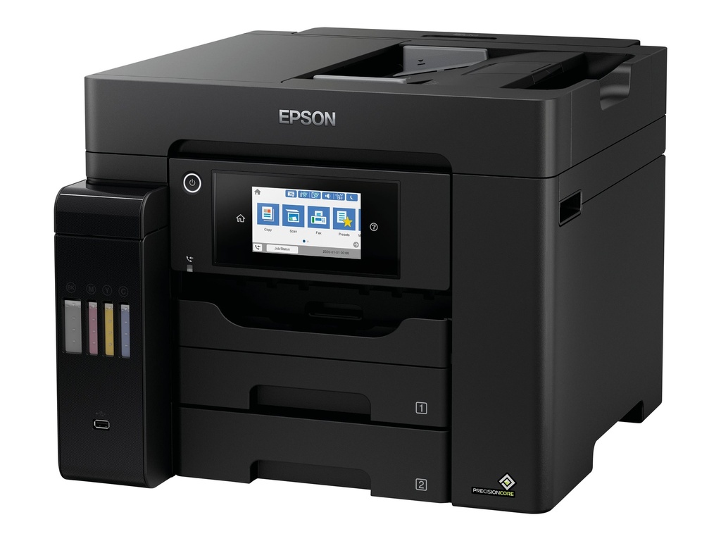 Epson EcoTank ET-5850 - Multifunktionsdrucker - Farbe - Tintenstrahl - A4 (210 x 297 mm)