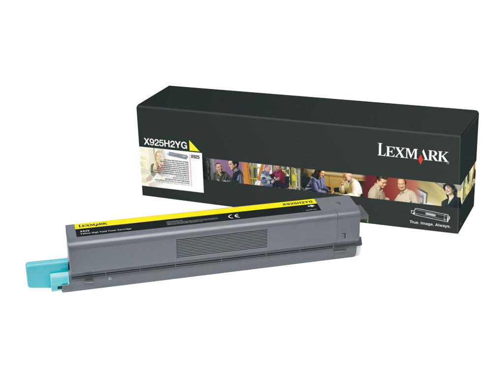 Lexmark Hohe Ergiebigkeit - Gelb - original