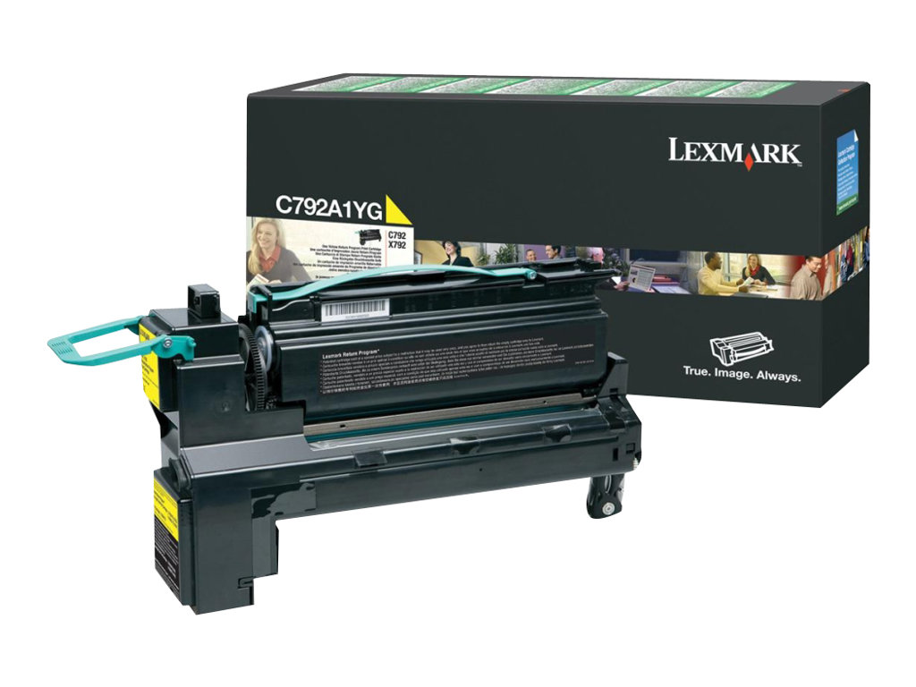 Lexmark Gelb - original - Tonerpatrone LCCP