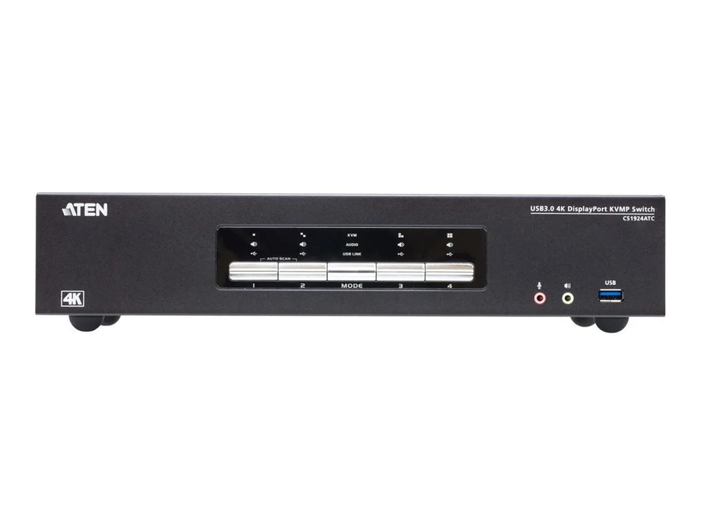 ATEN CS1924ATC - KVM-/Audio-/USB-Switch - USB