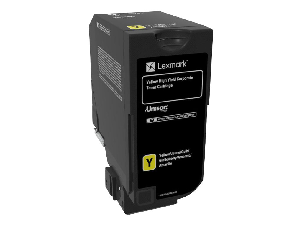 Lexmark Hohe Ergiebigkeit - Gelb - original