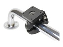 Brodit Pipe Mount with Mounting Plate - Rohrhalterung