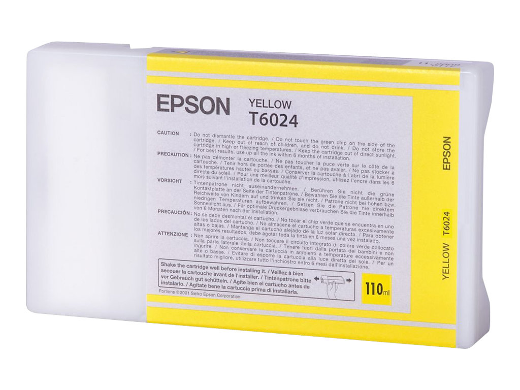 Epson T6024 - 110 ml - Gelb - original - Tintenpatrone