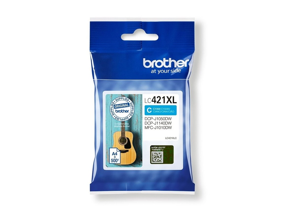 Brother LC421XLC - Hohe Ergiebigkeit - Cyan