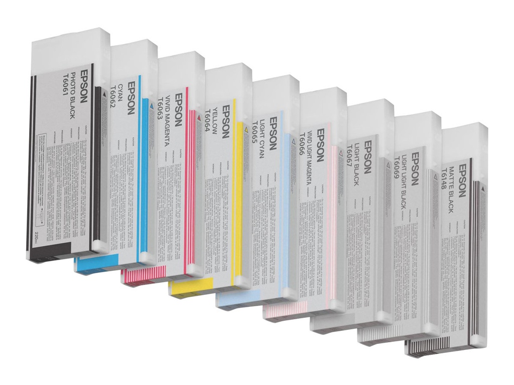 Epson T606B - 220 ml - Magenta - original - Tintenpatrone