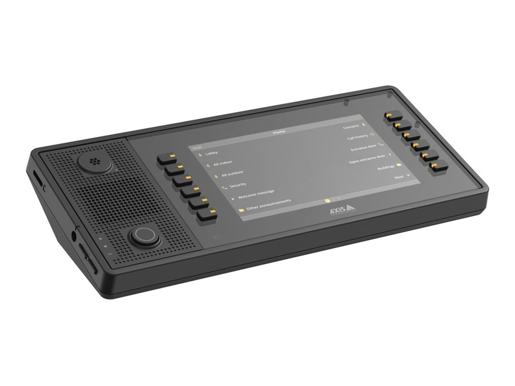 Axis C6110 - Dispatch-Konsole - SIP, RTP, SIP over TLS, SIPS