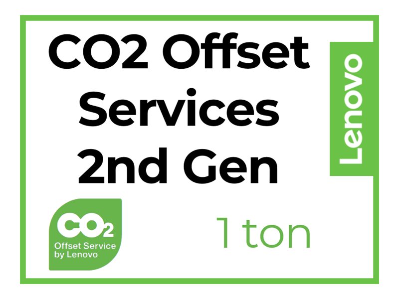 Lenovo Co2 Offset 1 ton (2nd Generation Carbon Offset Projects) - Serviceerweiterung (für Notebooks)