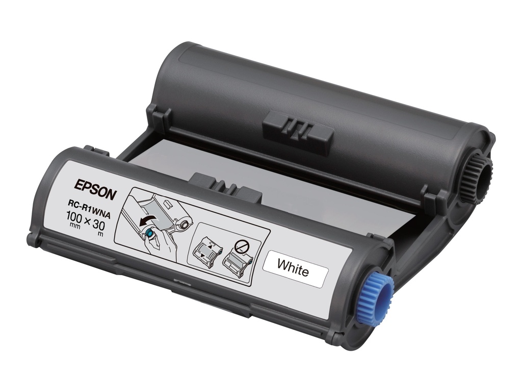 Epson RC-R1WNA - Weiß - 100 mm x 30 m - Farbband