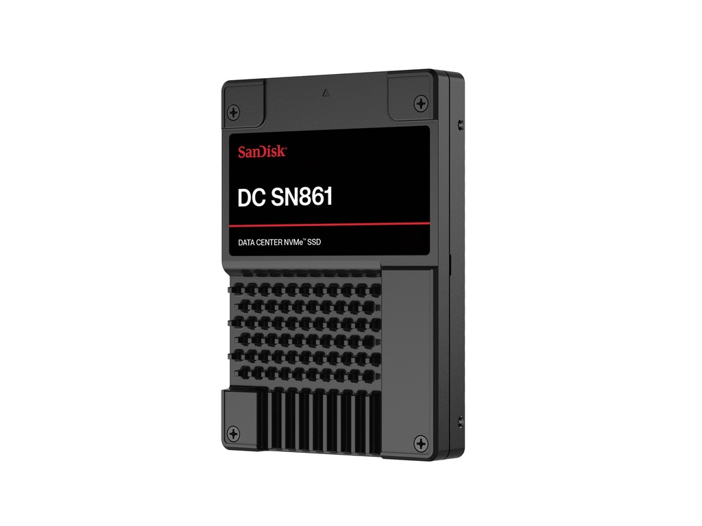 WD SanDisk DC SN861 - SSD - Rechenzentrum - 1.6 TB - intern - 2.5" (6.4 cm)
