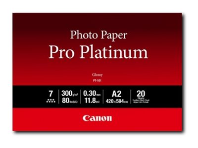 Canon Pro Platinum PT-101 - Hochglänzend - 300 Mikron - A2 (420 x 594 mm)