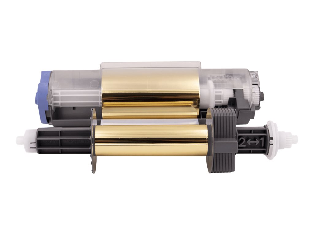 Brother Folie - glänzend - Gold - Rolle (22,3 cm x 120 m)