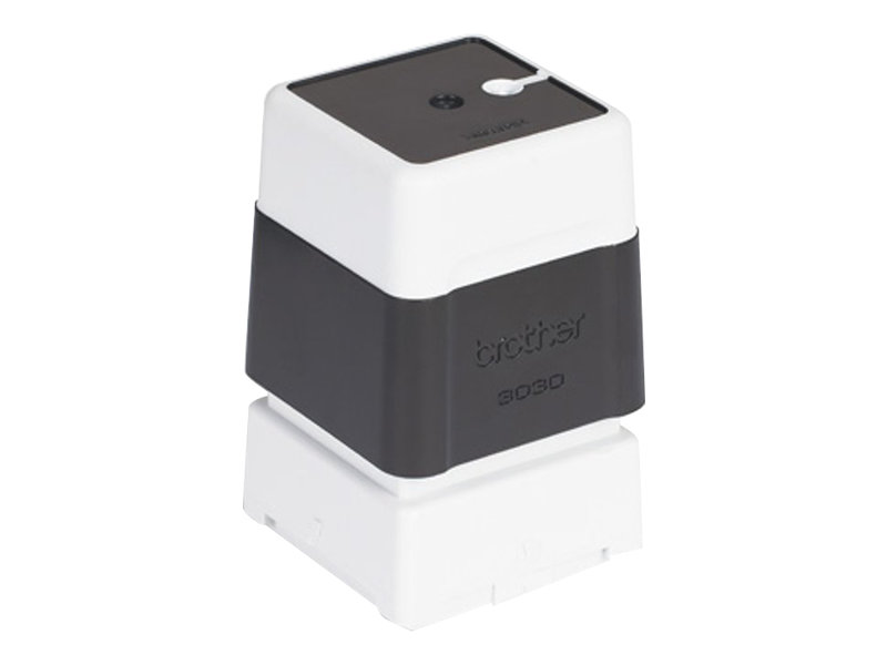 Brother 3030 - Stempel - vorgetränkt - Schwarz - Benutzerdefinierter Text - 30 x 30 mm (Packung mit 6)