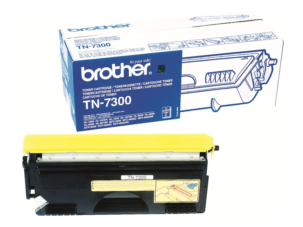 Brother TN7300 - Schwarz - original - Tonerpatrone