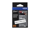 Brother TZe-FX251 - Klebstoff - Schwarz auf Weiß - Rolle (2,4 cm x 8 m)