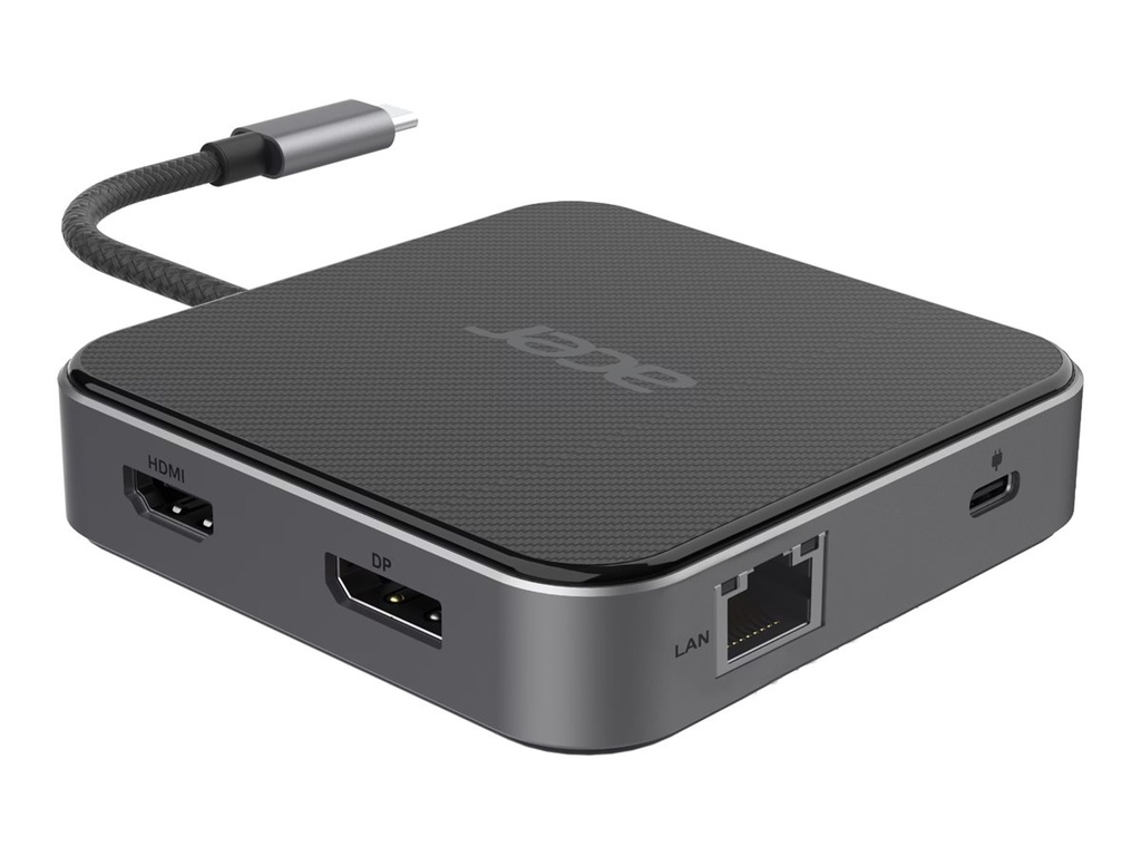 Acer 7-In-1 - Dockingstation - USB-C - HDMI, DP