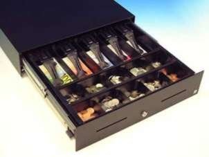 APG CostPlus Slimline 3000 - Kassenlade Frontöffnung 5 Scheinfächer 8 Münzfaecher