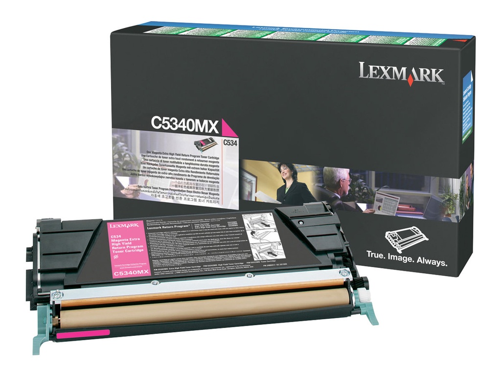 Lexmark Besonders hohe Ergiebigkeit - Magenta
