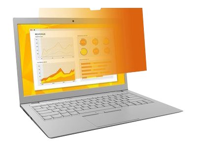 3M Blickschutzfilter Gold für Touch-Laptops mit 12,5" Vollbild - Blickschutzfilter für Notebook - 31,8 cm Breitbild (12,5" Diagonale)