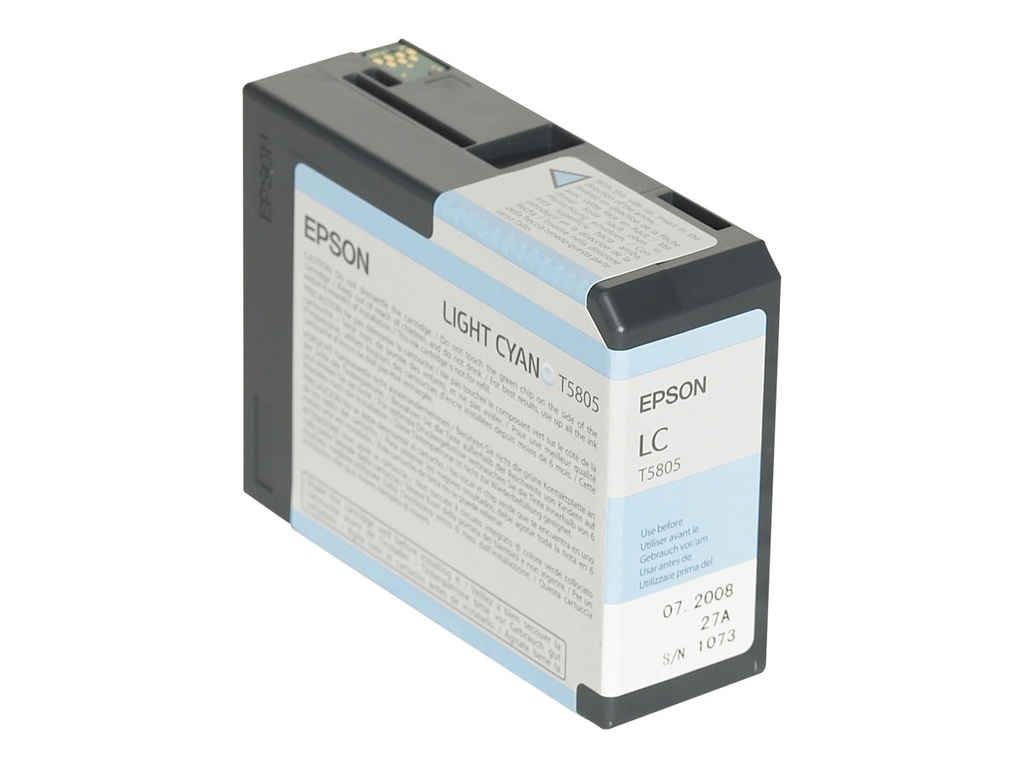 Epson T5805 - 80 ml - hell Cyan - original - Tintenpatrone