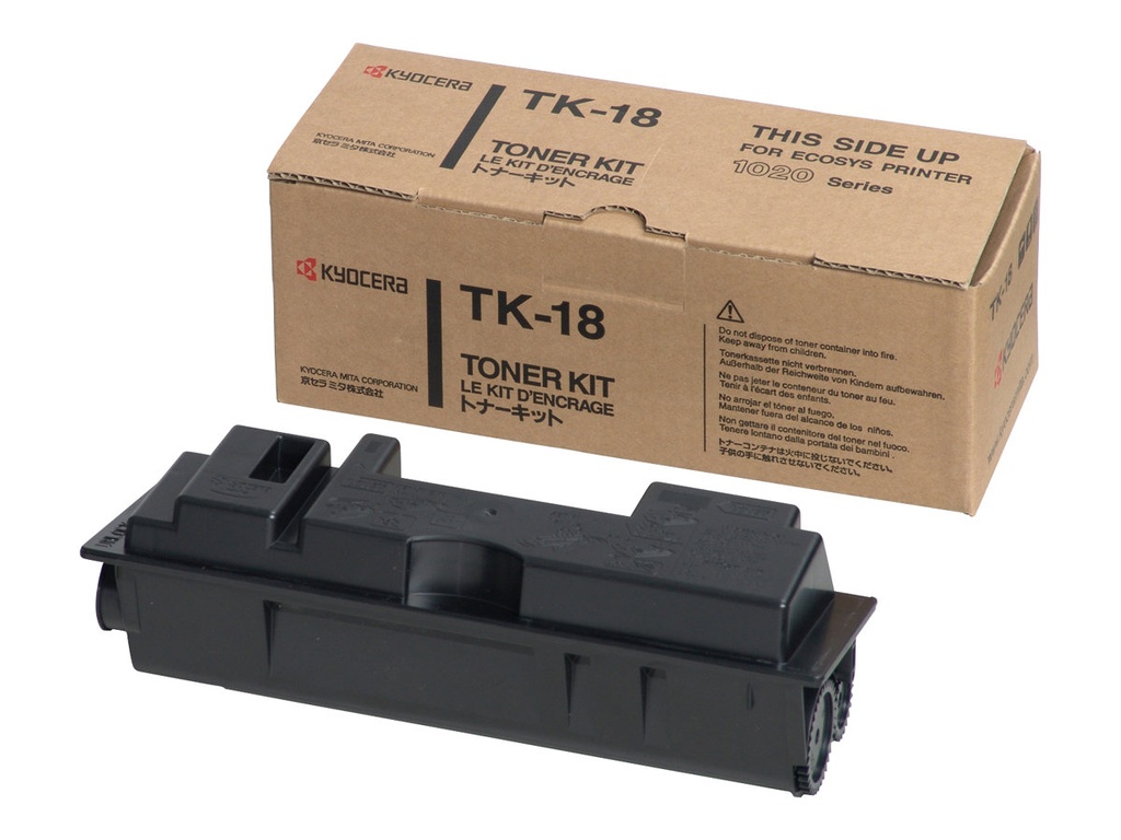Kyocera TK 18 - Schwarz - original - Tonersatz