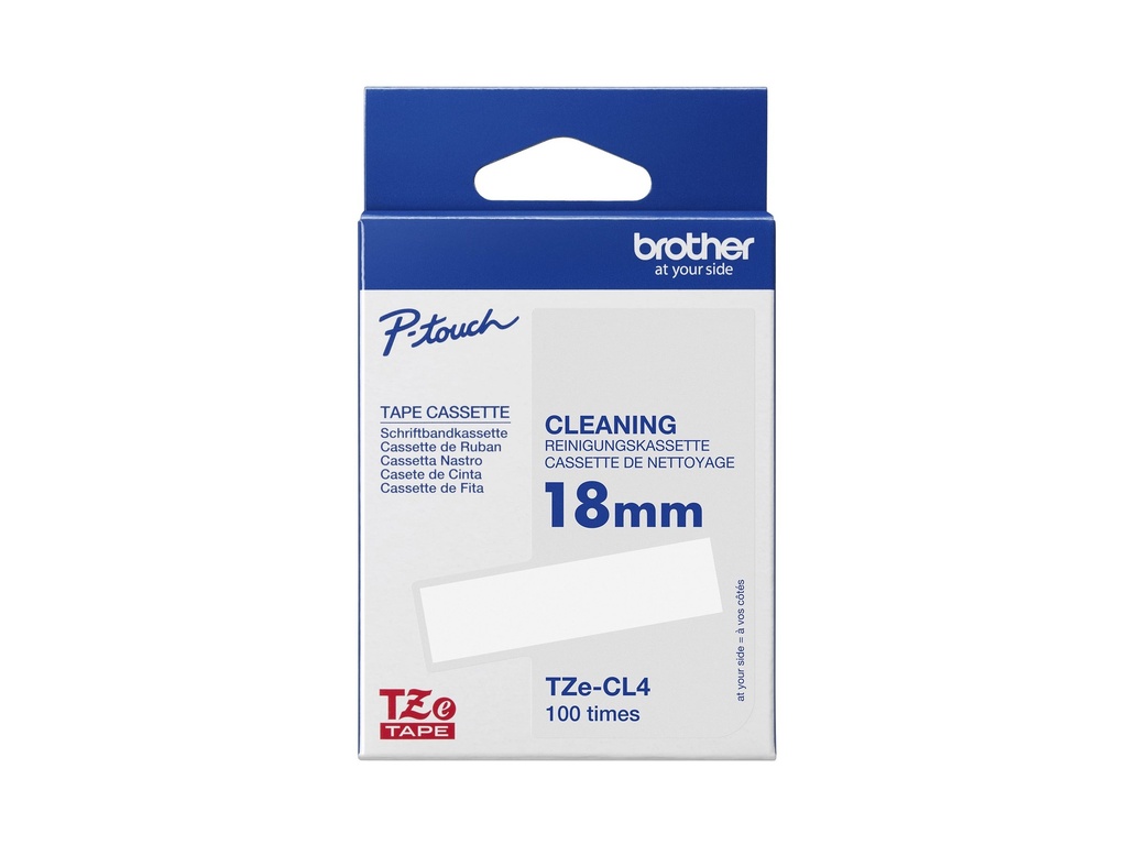 Brother TZe-CL4 - Rolle (1,8 cm x 8 m) 1 Kassette(n)