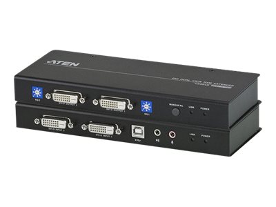ATEN CE 604 Local and Remote Units - KVM-/Audio-/serieller Extender