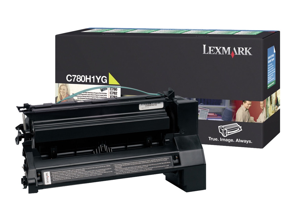 Lexmark Hohe Ergiebigkeit - Gelb - original