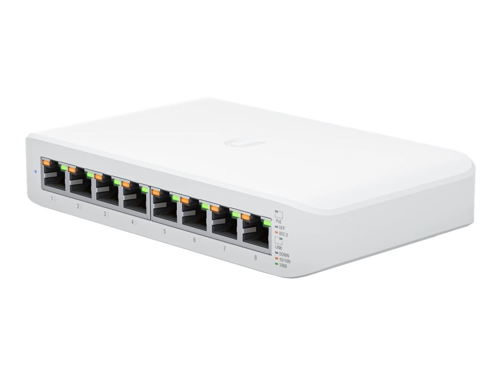 Ubiquiti UniFi Switch Lite USW-Lite-8-POE - Switch - managed - 8 x 10/100/1000 (4 PoE+)