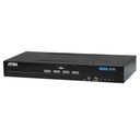ATEN CS1184D Tastatur/Video/Maus (KVM)-Switch Rack-Einbau Schwarz