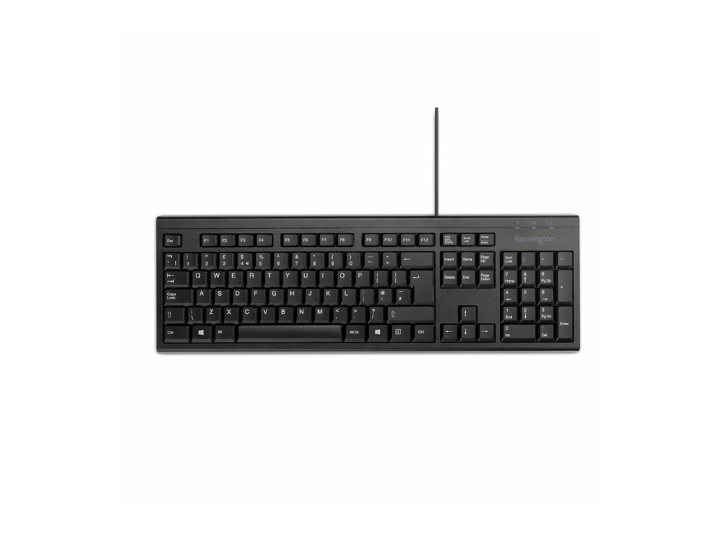 Kensington KB100 EQ - Tastatur - full size - USB