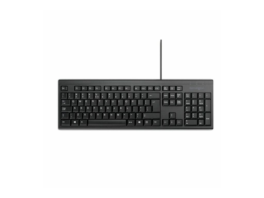 Kensington KB100 EQ - Tastatur - full size - USB