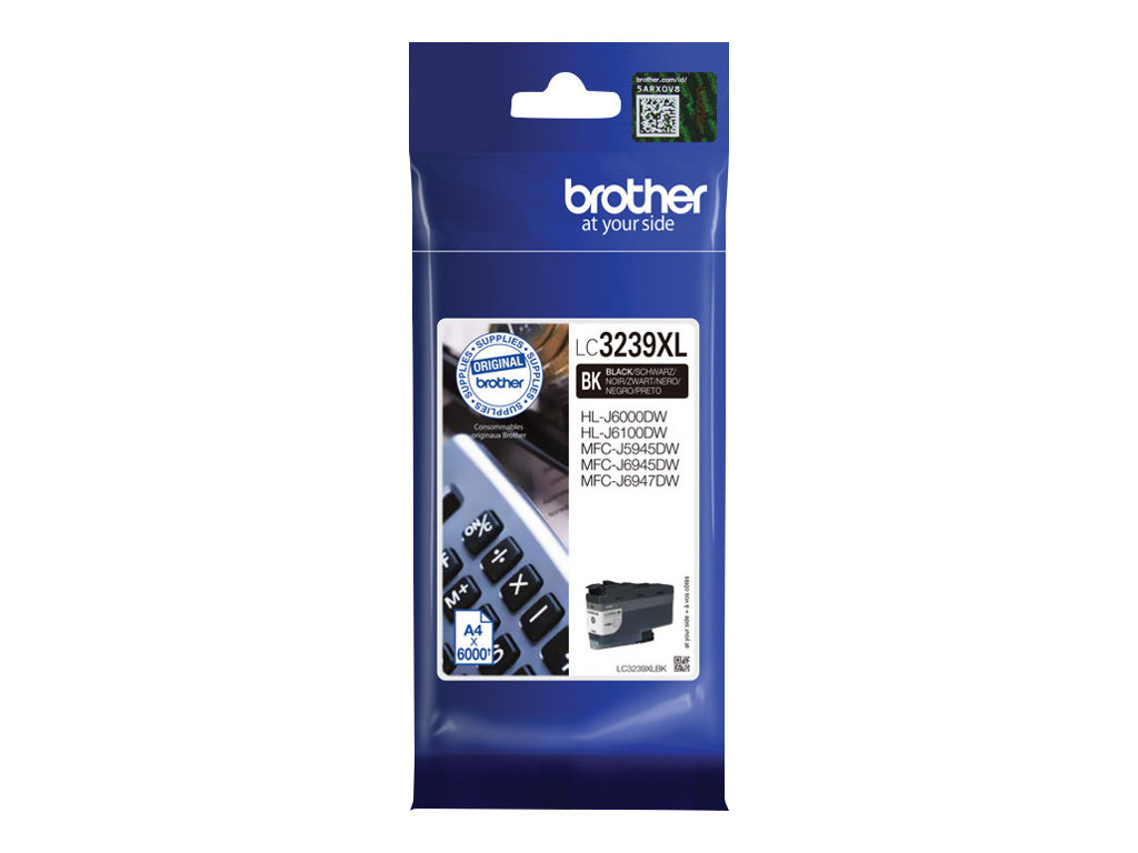 Brother LC3239XLBK - Hohe Ergiebigkeit - Schwarz