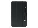 Mobilis EDGE - Flip-Hülle für Tablet - Schwarz, durchsichtig - für Lenovo Tab M8 HD (2nd Gen)