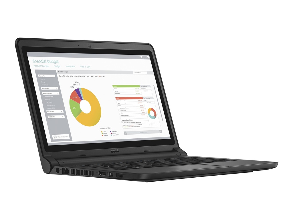 Dell Latitude 3340 (Version 2024) - Intel Core i5 1335U / 1.3 GHz - Win 11 Pro - Intel Iris Xe Grafikkarte - 8 GB RAM - 256 GB SSD NVMe, Class 35 - 33.704 cm (13.3")