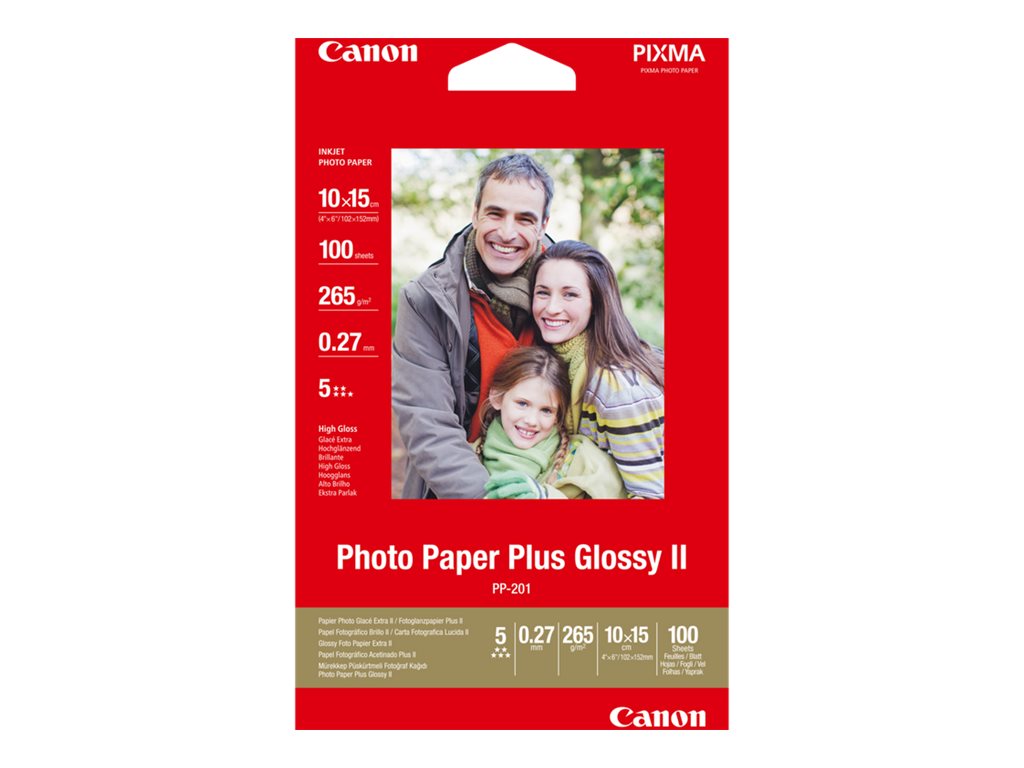 Canon Photo Paper Plus Glossy II PP-201 - Hochglänzend