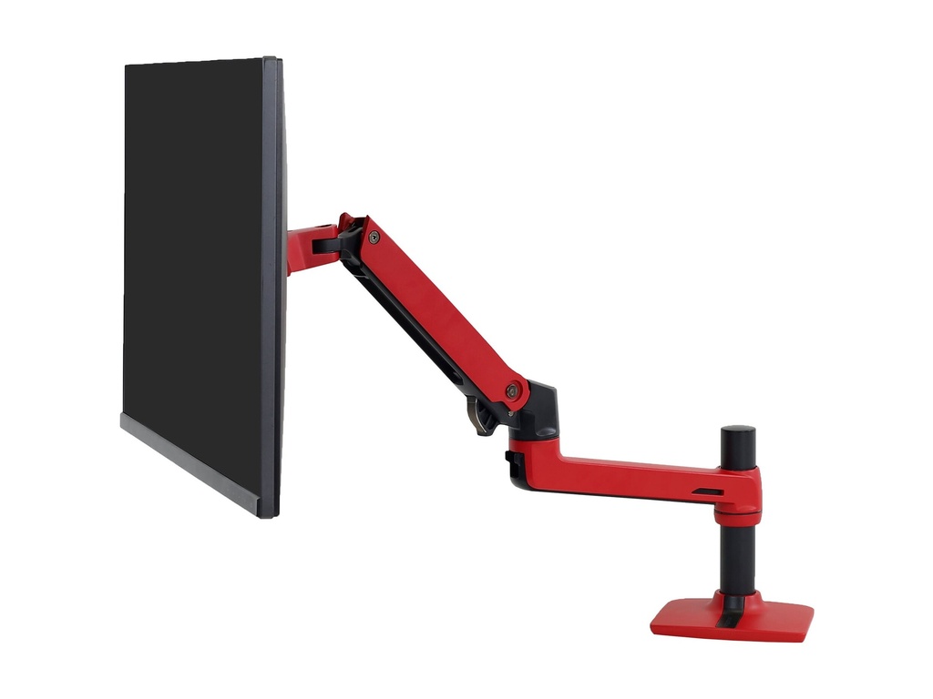 Ergotron LX - Befestigungskit (Monitorarm, 2-teilige Tischklemme, Stange, Verlängerung) - für LCD-Display - Rot - Bildschirmgröße: bis zu 86,4 cm (bis zu 34 Zoll)