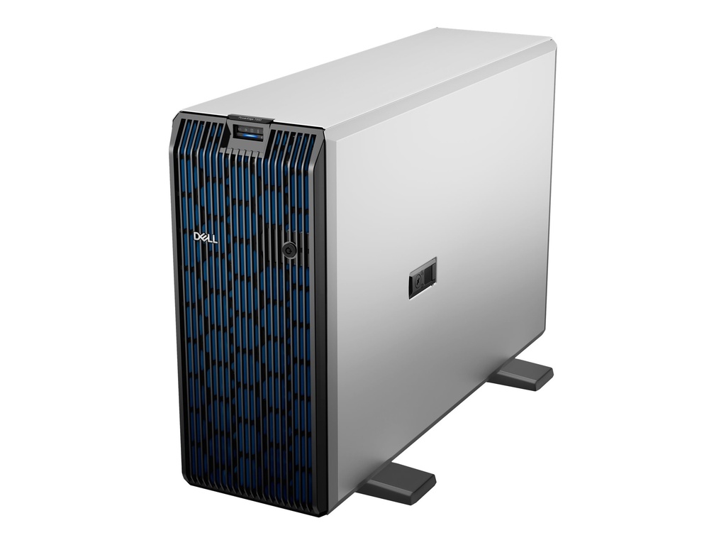Dell PowerEdge T550 - Server - Tower - zweiweg - 1 x Xeon Silver 4310 / 2.1 GHz - RAM 32 GB - SAS - Hot-Swap 6.4 cm (2.5")