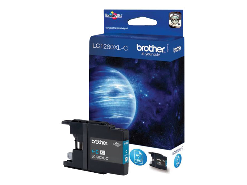 Brother LC1280XLCBP - Mit hoher Kapazität - Cyan